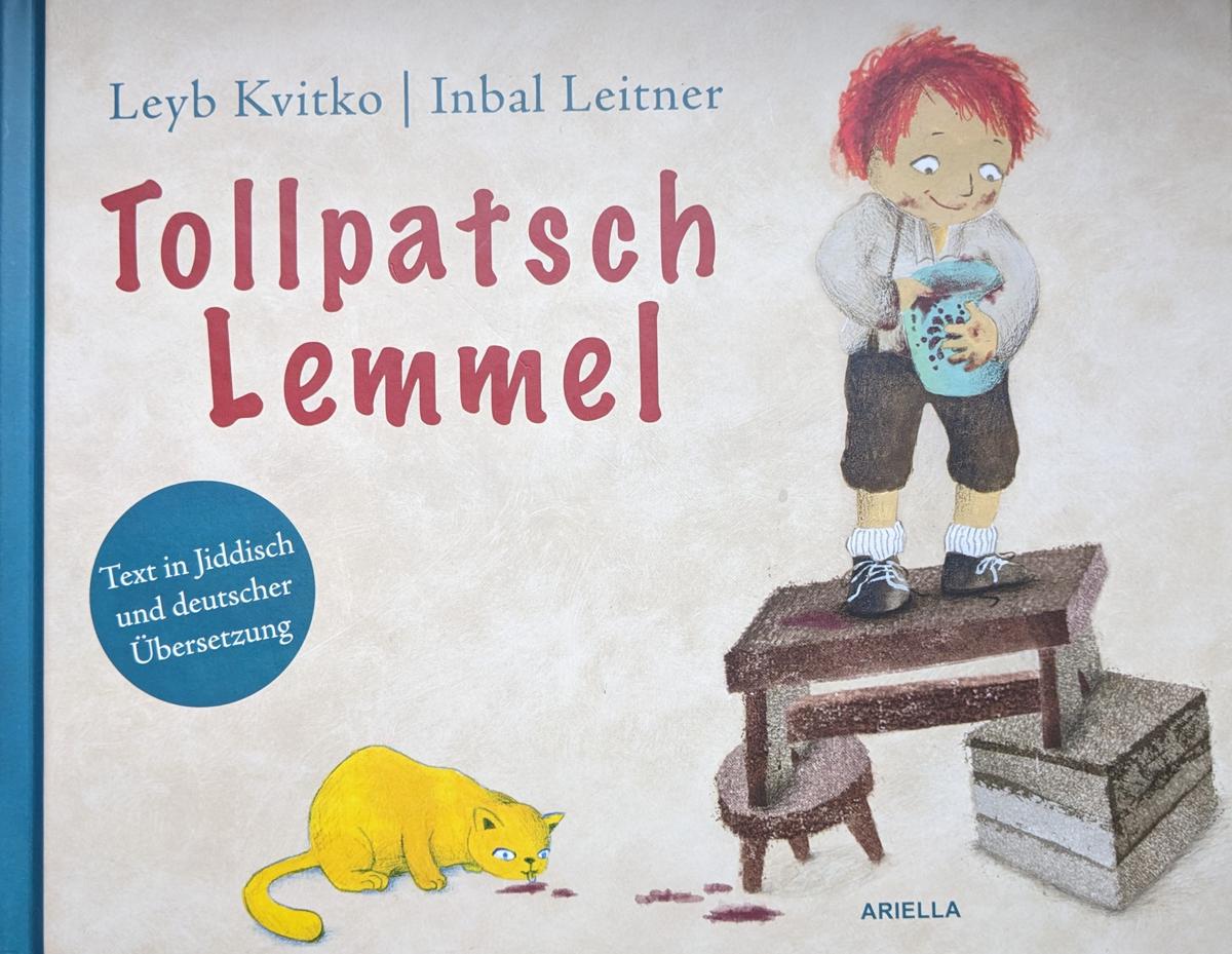 Titelbild der deutschen Ausgabe Tollpatsch Lemmel