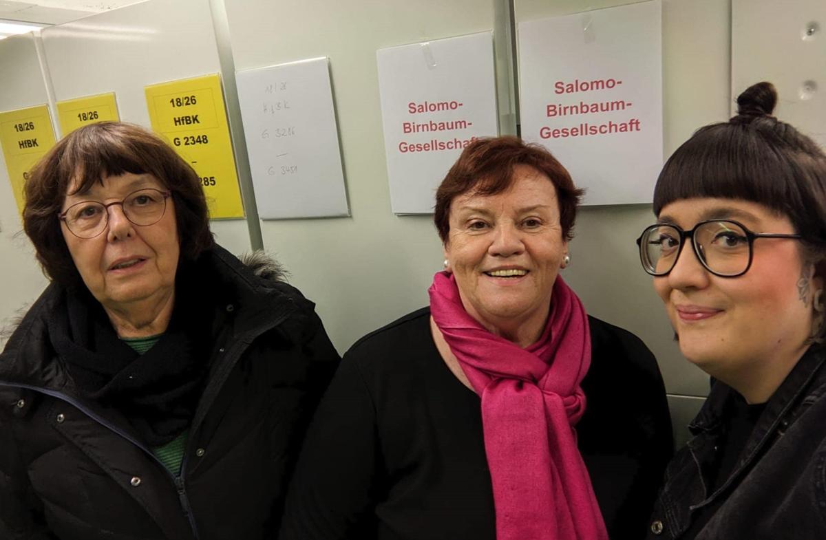 Inge Mandos, Renate Gültzow und Tanja Löffler von links nach rechts